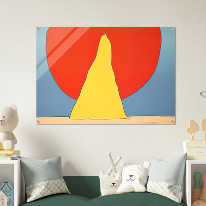 CLOSER TO GOD 1971 - Peter Max Acrylic Print - 70x100 cm / 28x40″ inches