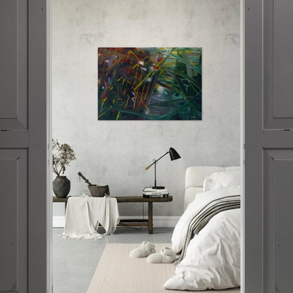 ABSTRACT PAINTING NO 439 - Gerhard Richter Brushed Aluminum Print - 70x100 cm / 28x40 inches | Gerhard Richter Aluminum Print | Gerhard Richter Prints