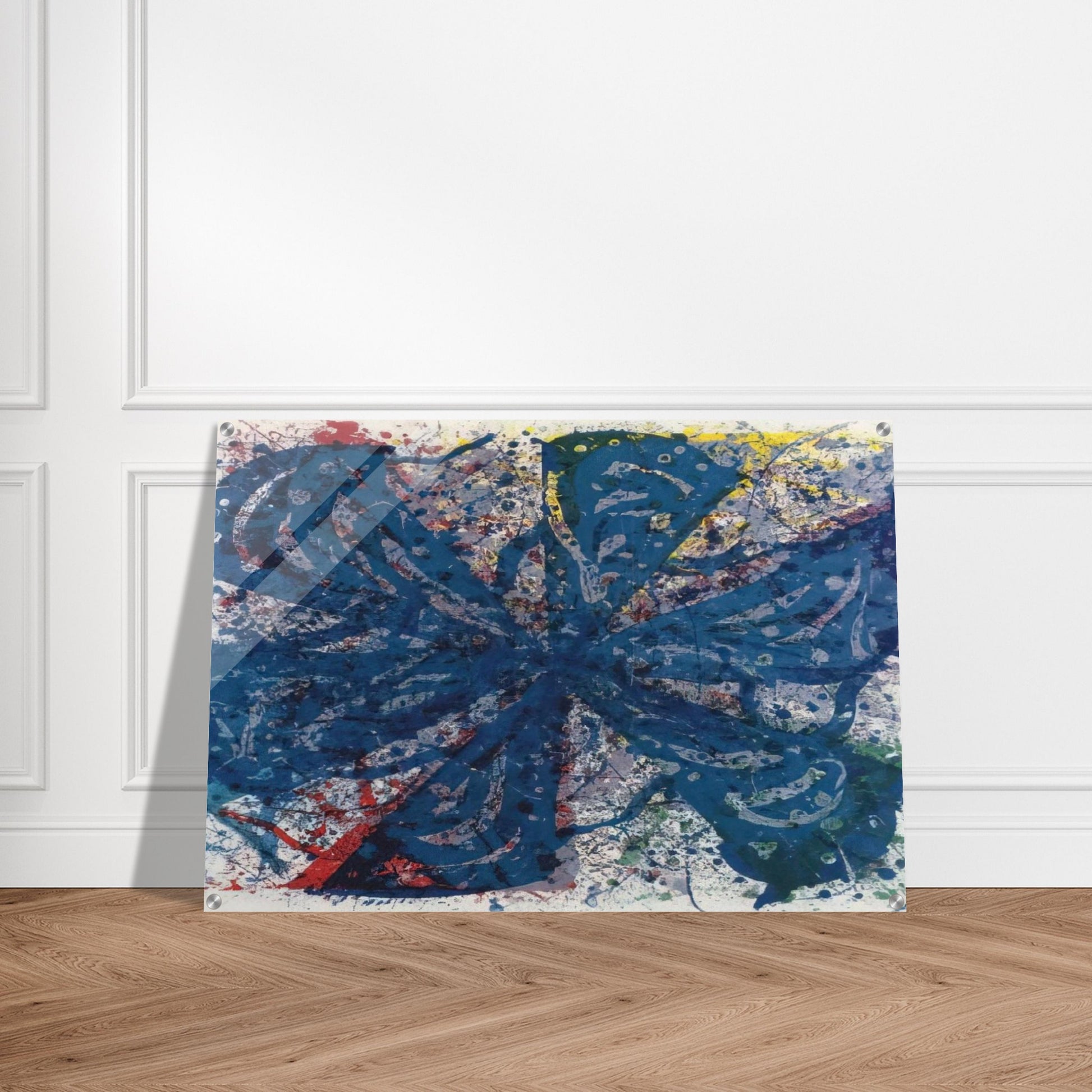 Untitled  L. L233; G. 820  - Sam Francis Acrylic Print - 70x100 cm / 28x40″ inches