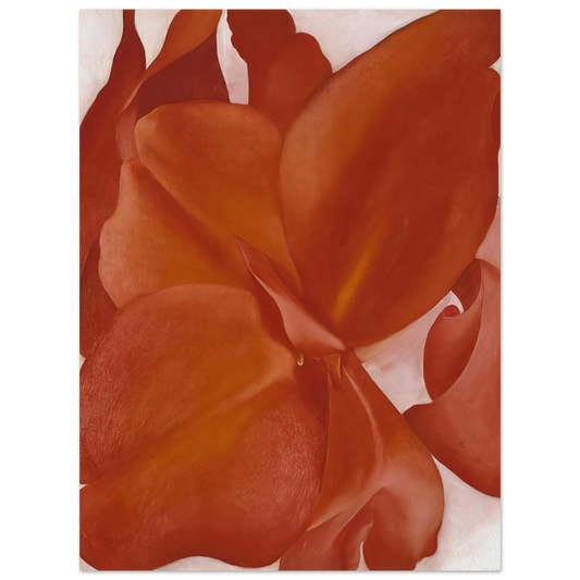 Georgia O'Keeffe - Red Cannas Fine Art Poster