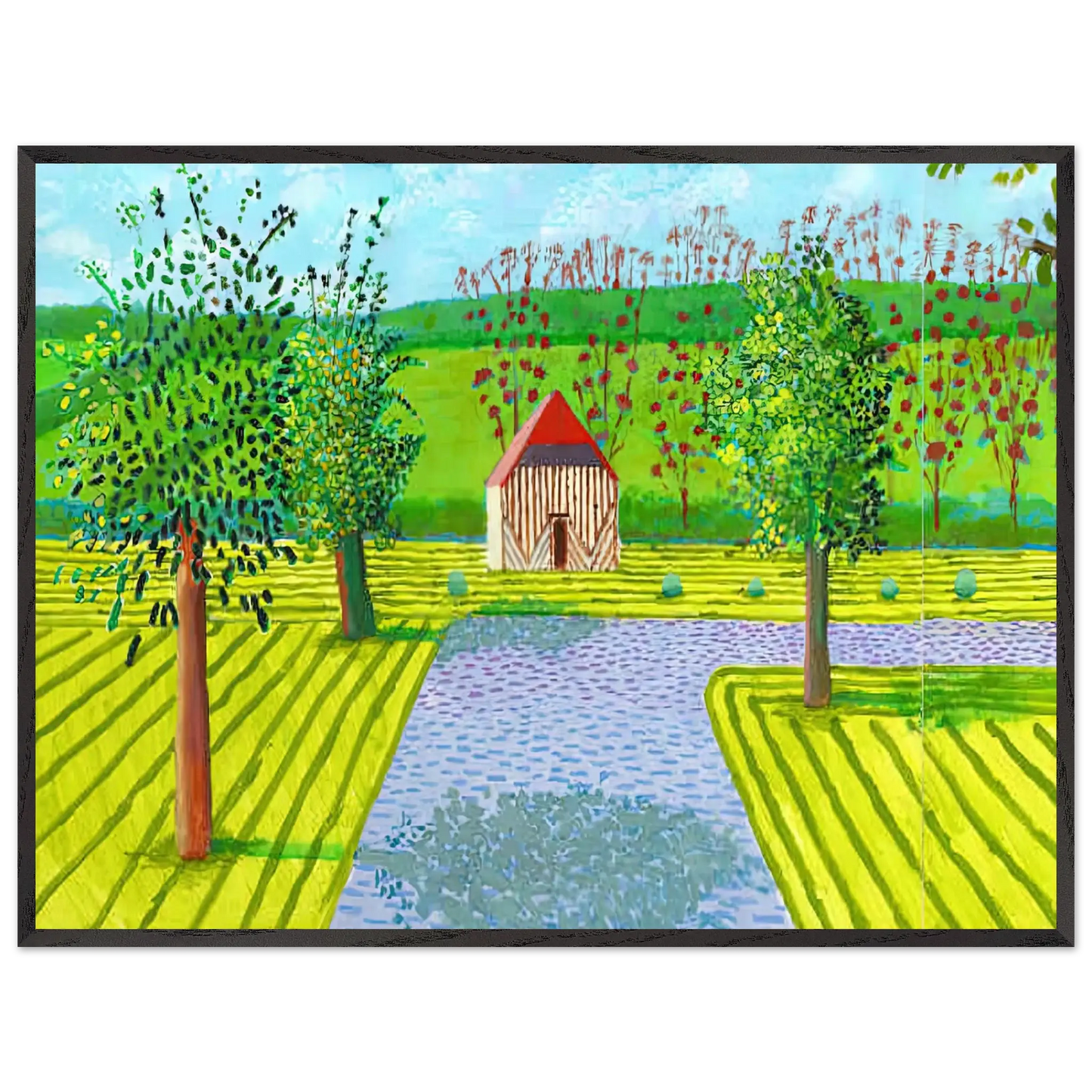 David Hockney - David Hockney Wall art - 30x40 cm / 12x16 Inches - Fine Art Poster - -