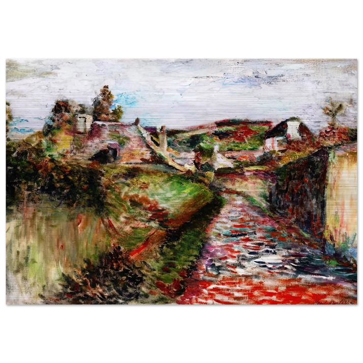 VIEW OF BELLE ILE 1897 - Henri Matisse Brushed Aluminum Print - 70x100 cm / 28x40 inches | Henri Matisse Aluminum Print | Henri Matisse Prints