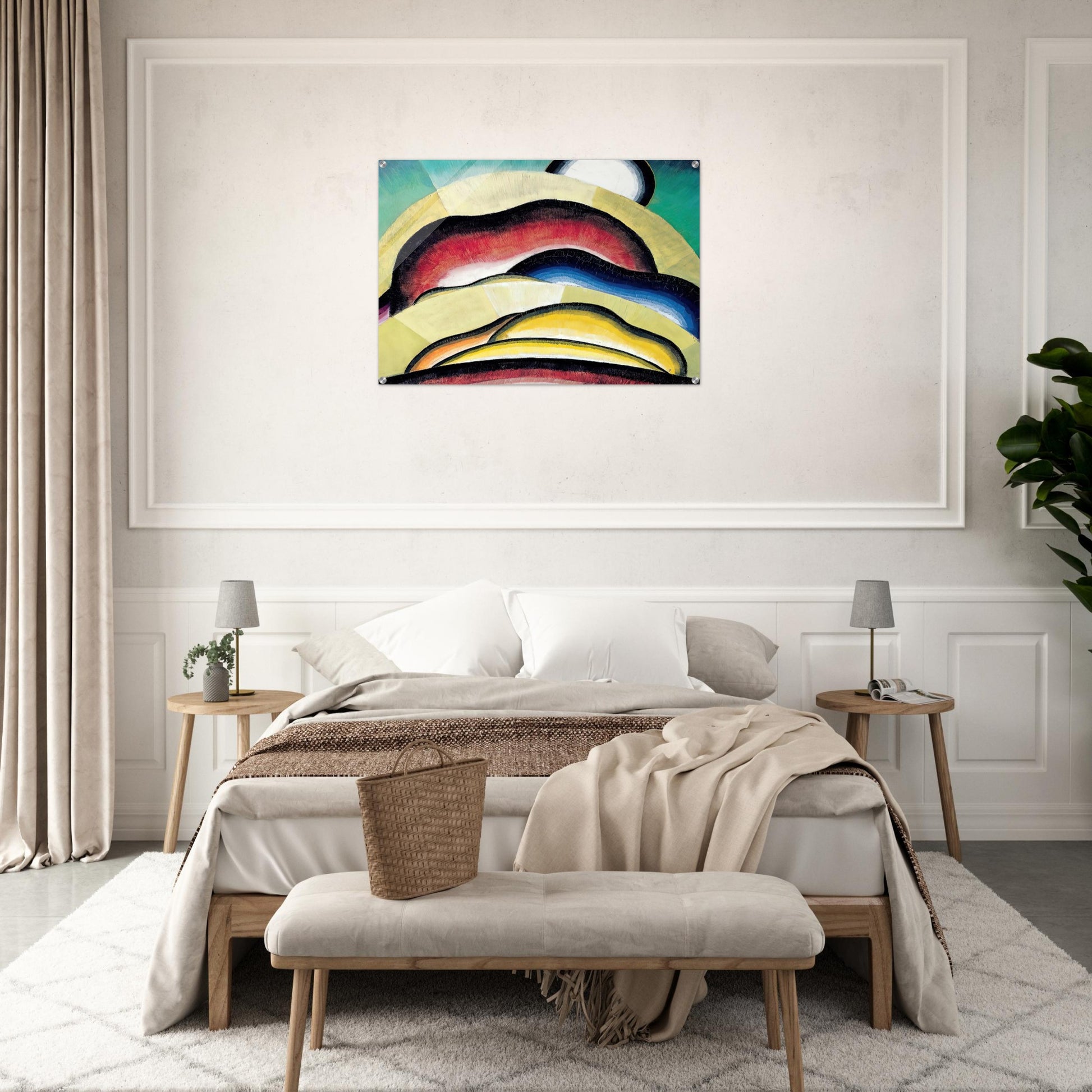 Sunrise - 1924 - Arthur Dove Acrylic Print - 70x100 cm / 28x40″ inches | Arthur Dove Wall Art | Arthur Dove Prints