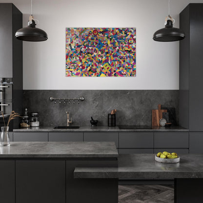 TUTTO 1988 - Alighiero Boetti Acrylic Print - 70x100 cm / 28x40″ inches