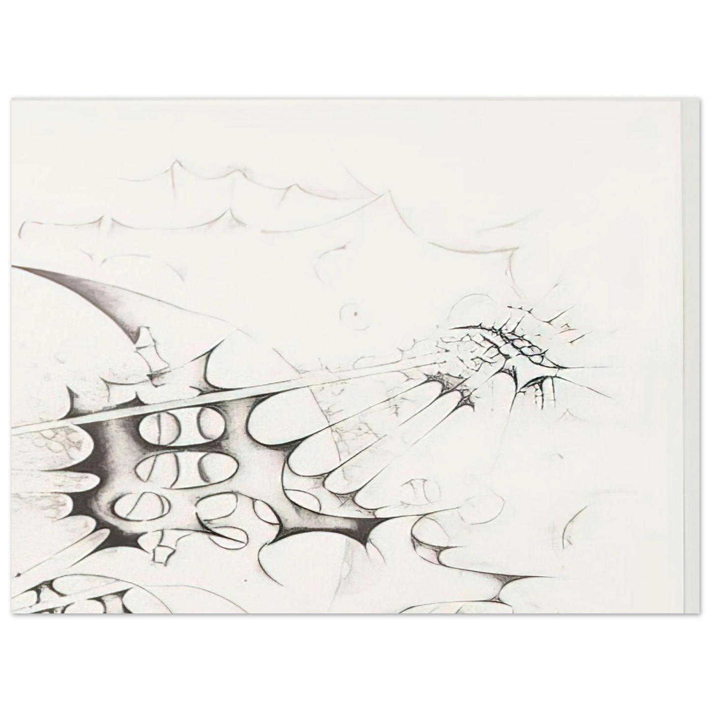 Lee Bontecou - PIRATES 1982  75x100 cm / 30x40inches Fine Art Poster