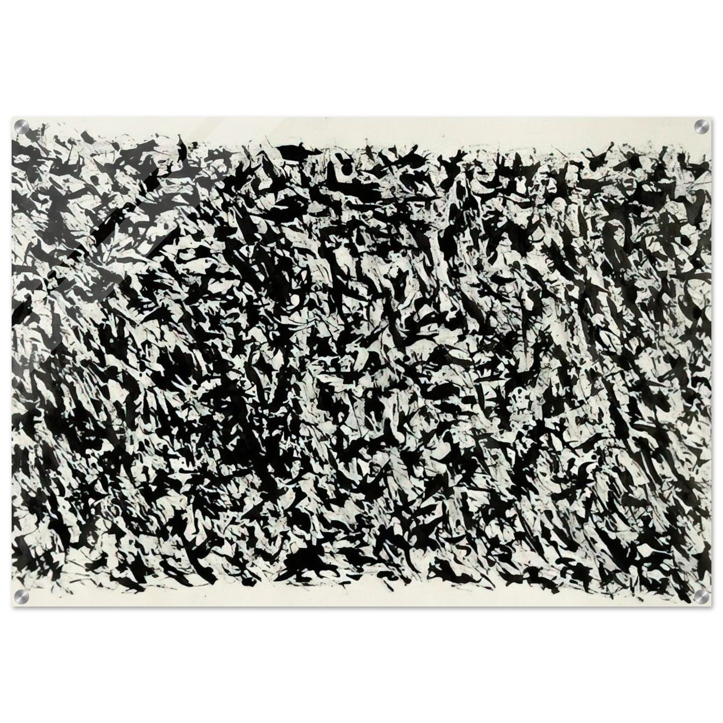 Composition - Tachisme - Henri Michaux Acrylic Print - 70x100 cm / 28x40″ inches
