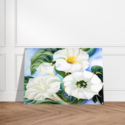 Jimson Weed 3 - Georgia O'Keeffe Acrylic Print - 70x100 cm / 28x40″ inches