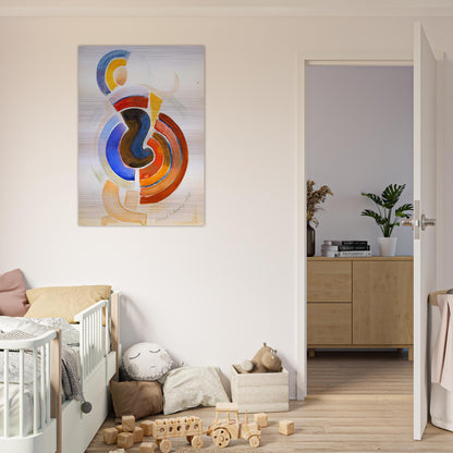 UTITLED - Sonia Delaunay Brushed Aluminum Print - 70x100 cm / 28x40 inches | Sonia Delaunay Aluminum Print | Sonia Delaunay Prints