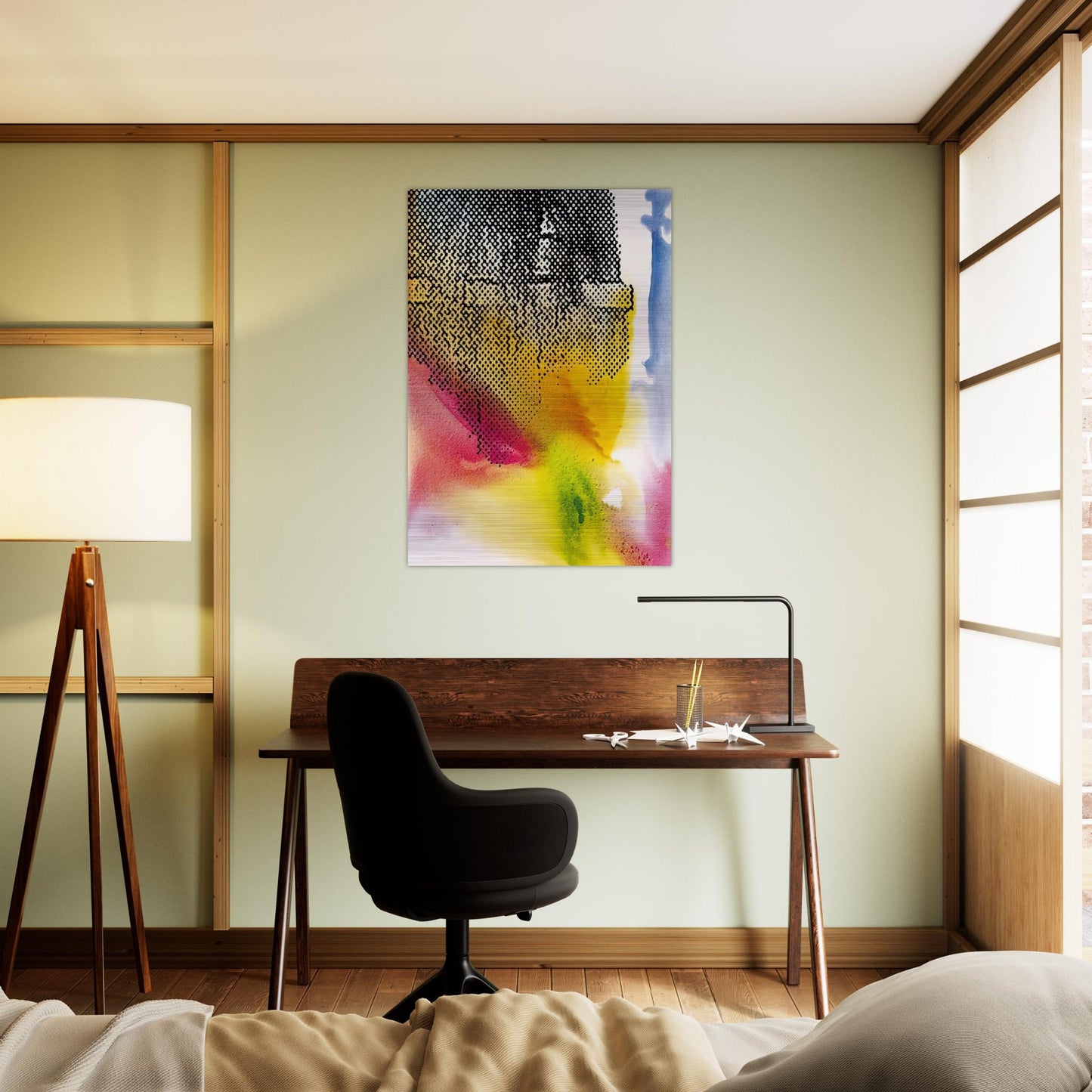 THE PLANT - Sigmar Polke Brushed Aluminum Print - 70x100 cm / 28x40 inches | Sigmar Polke Aluminum Print | Sigmar Polke Prints