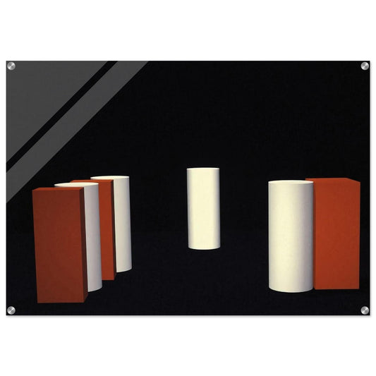 Ballet Neoconcreto # 1 - 1958 - Lygia Pape Acrylic Print - 70x100 cm / 28x40″ inches