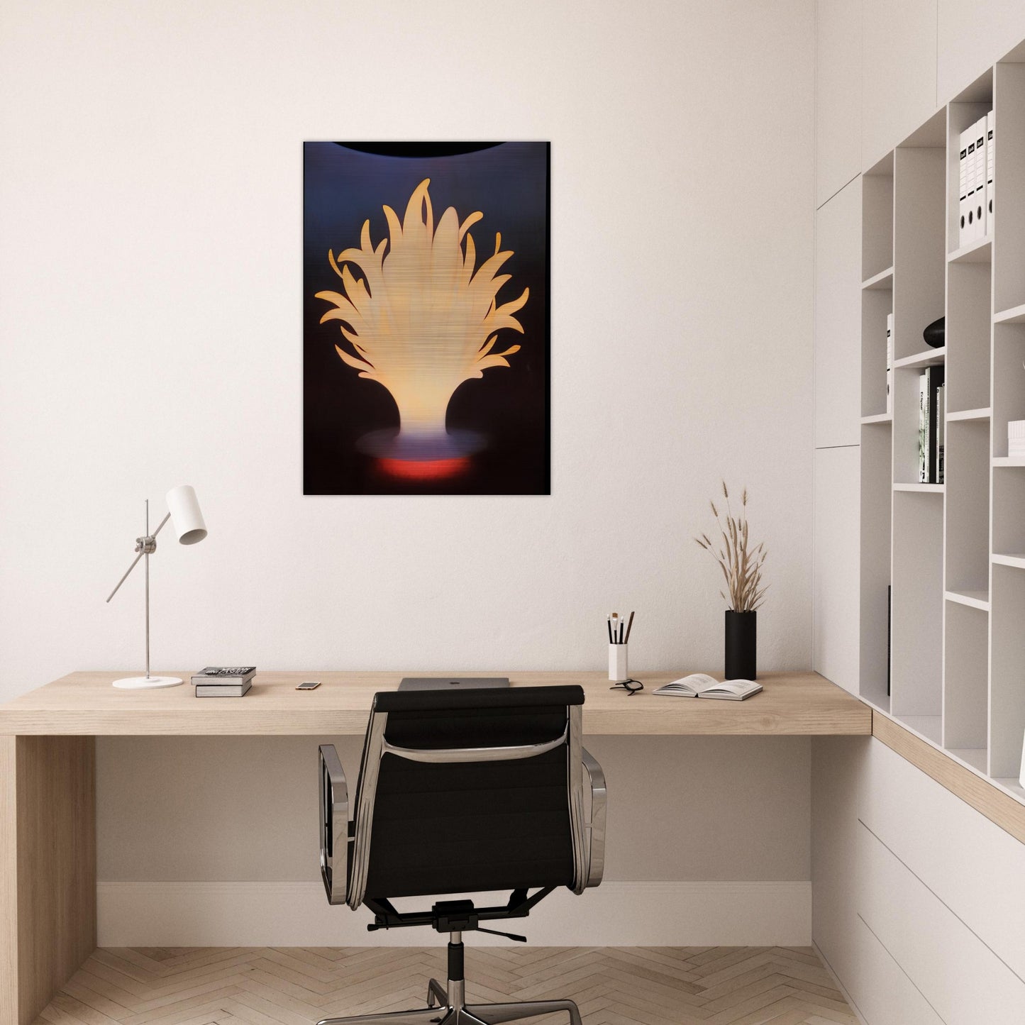 The Voice - 1930 - Agnes Lawrence Pelton Brushed Aluminum Print - 70x100 cm / 28x40 inches | Agnes Lawrence Pelton Aluminum Print | Agnes Lawrence Pelton Prints