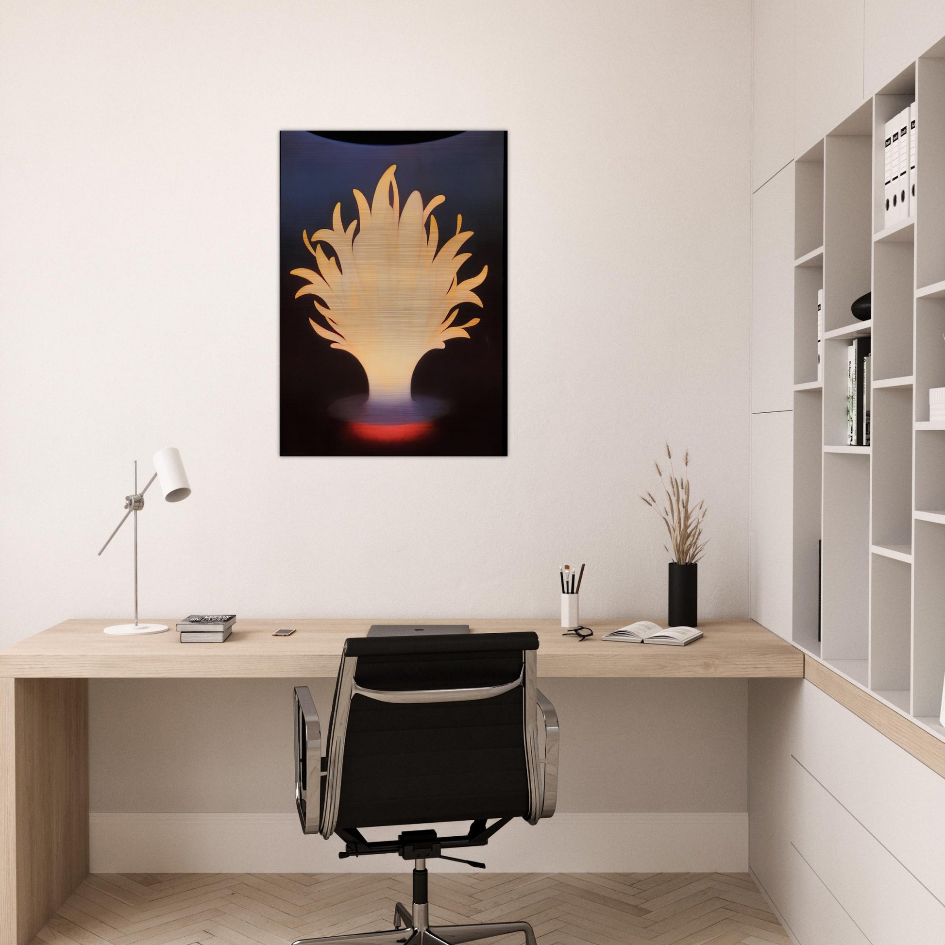 The Voice - 1930 - Agnes Lawrence Pelton Brushed Aluminum Print - 70x100 cm / 28x40 inches | Agnes Lawrence Pelton Aluminum Print | Agnes Lawrence Pelton Prints