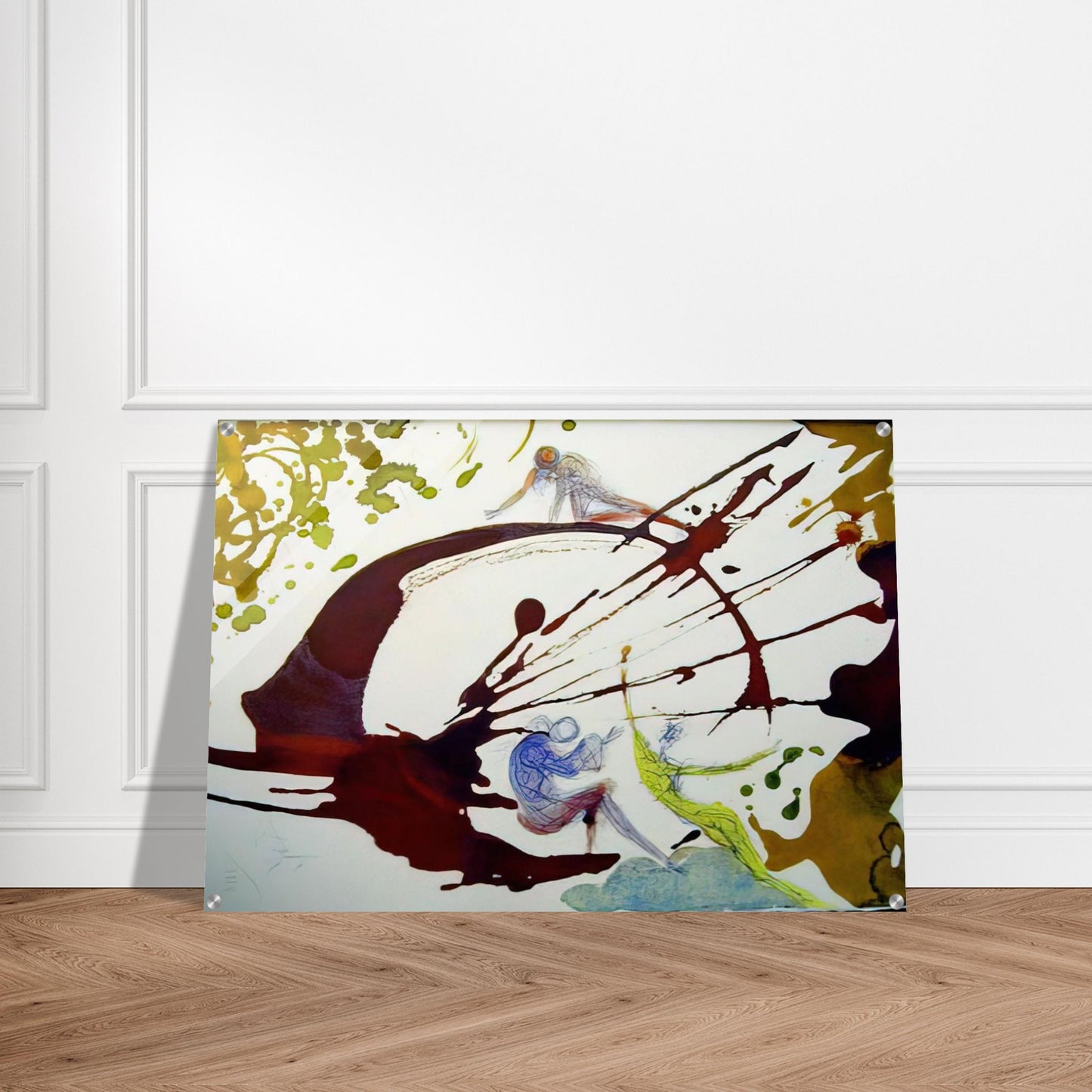 IN PRINCIPIODEUS CREAVIT 1964 - Salvador Dali Acrylic Print - 70x100 cm / 28x40″ inches
