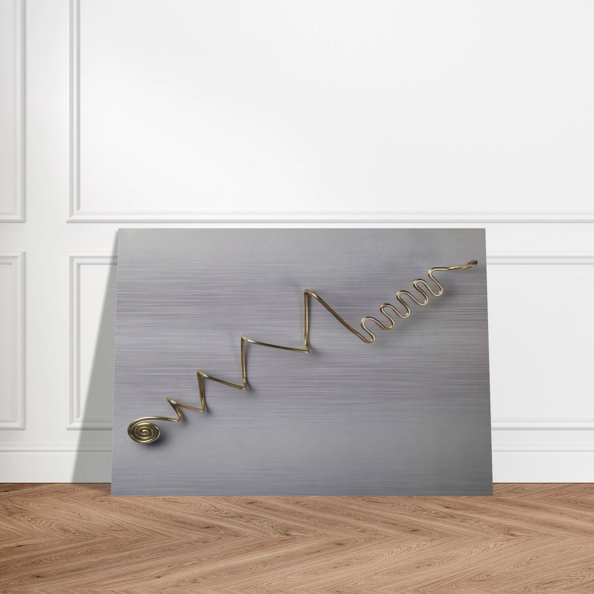 SCISSOR GUARD 1940 - Alexander Calder Brushed Aluminum Print - 70x100 cm / 28x40 inches | Alexander Calder Aluminum Print | Alexander Calder Prints