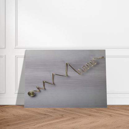 SCISSOR GUARD 1940 - Alexander Calder Brushed Aluminum Print - 70x100 cm / 28x40 inches | Alexander Calder Aluminum Print | Alexander Calder Prints