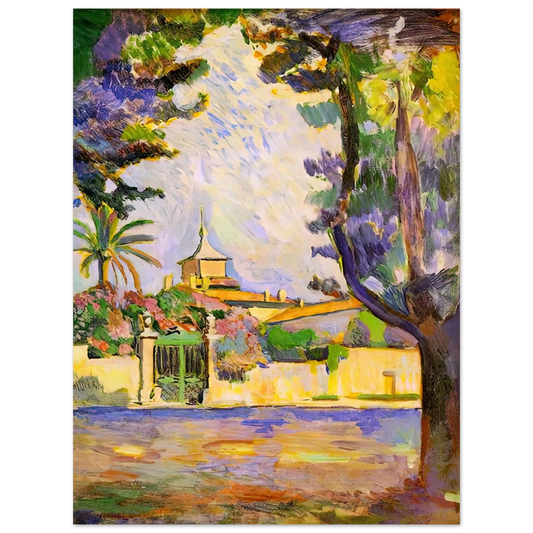 Henri Matisse - PLACE DES LICES ST TROPEZ 1904  75x100 cm / 30x40inches Fine Art Poster