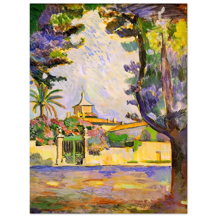 Henri Matisse - PLACE DES LICES ST TROPEZ 1904  75x100 cm / 30x40inches Fine Art Poster