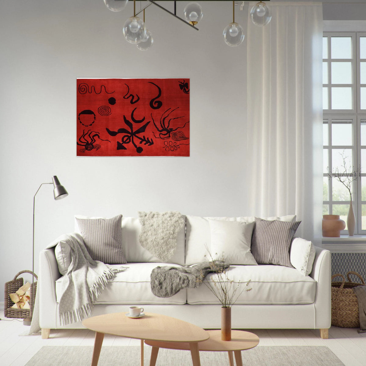 ARAIGNEE 1953 - Alexander Calder Brushed Aluminum Print - 70x100 cm / 28x40 inches | Alexander Calder Aluminum Print | Alexander Calder Prints