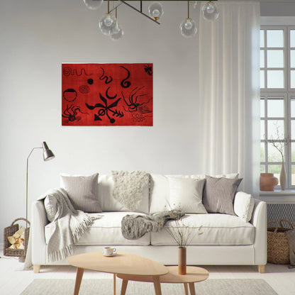 ARAIGNEE 1953 - Alexander Calder Brushed Aluminum Print - 70x100 cm / 28x40 inches | Alexander Calder Aluminum Print | Alexander Calder Prints