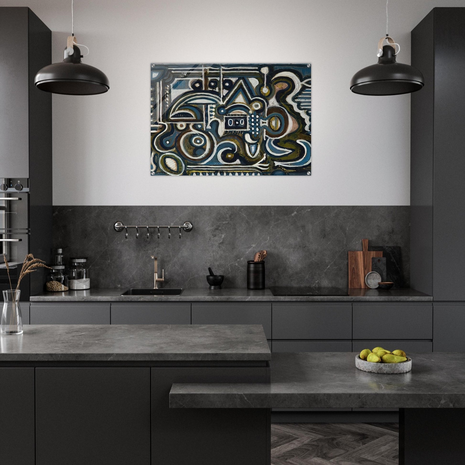 Untitled - 1930 - Richard Pousette-Dart Acrylic Print - 70x100 cm / 28x40″ inches | Richard Pousette-Dart Wall Art | Richard Pousette-Dart Prints