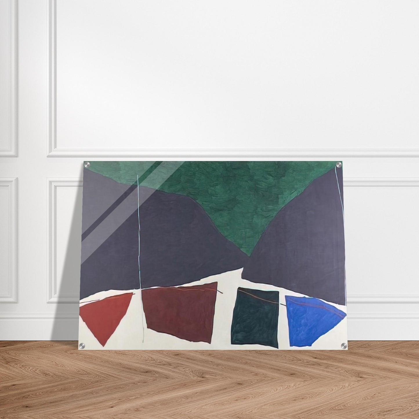 Untitled - 1982 - Ray Parker Acrylic Print - 70x100 cm / 28x40″ inches
