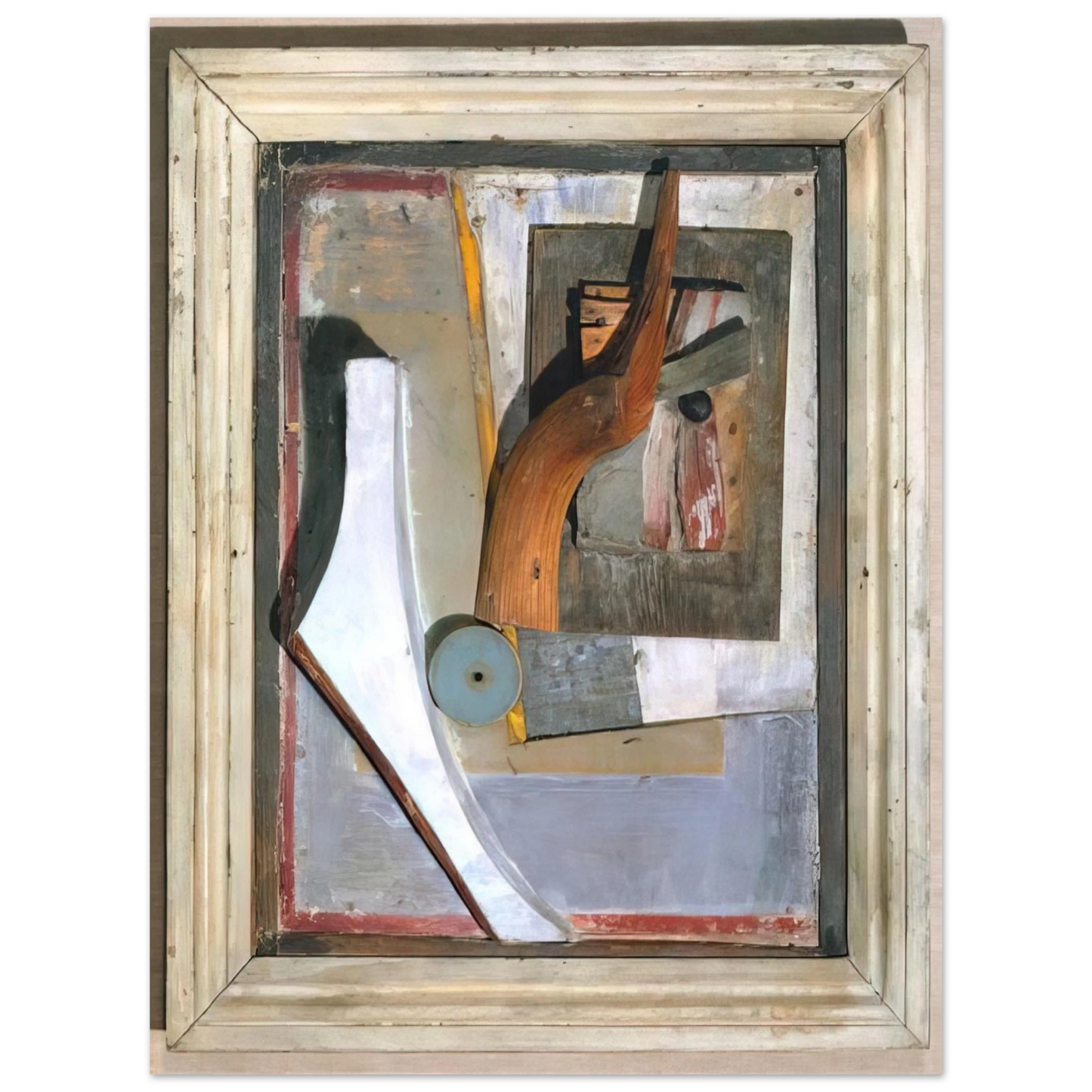 Kurt Schwitters - RELIEF IN RELIEF 1945  75x100 cm / 30x40inches Fine Art Poster