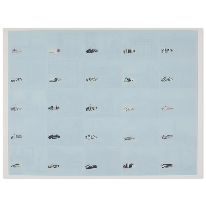 Dieter Roth - DÃƒÂ¼sseldorf - 1970  75x100 cm / 30x40inches Fine Art Poster