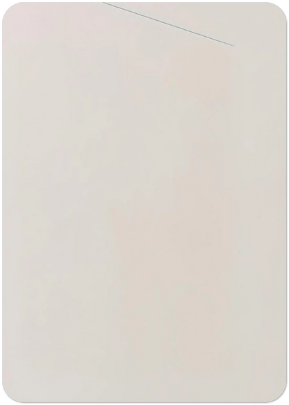 Blue Line - Minimalism By Robert Ryman Pack of 10 Post Cards | Robert Ryman Post Cards | A6 (10.5 x 14.8 cm) - 4.1 x 5.8 inches
