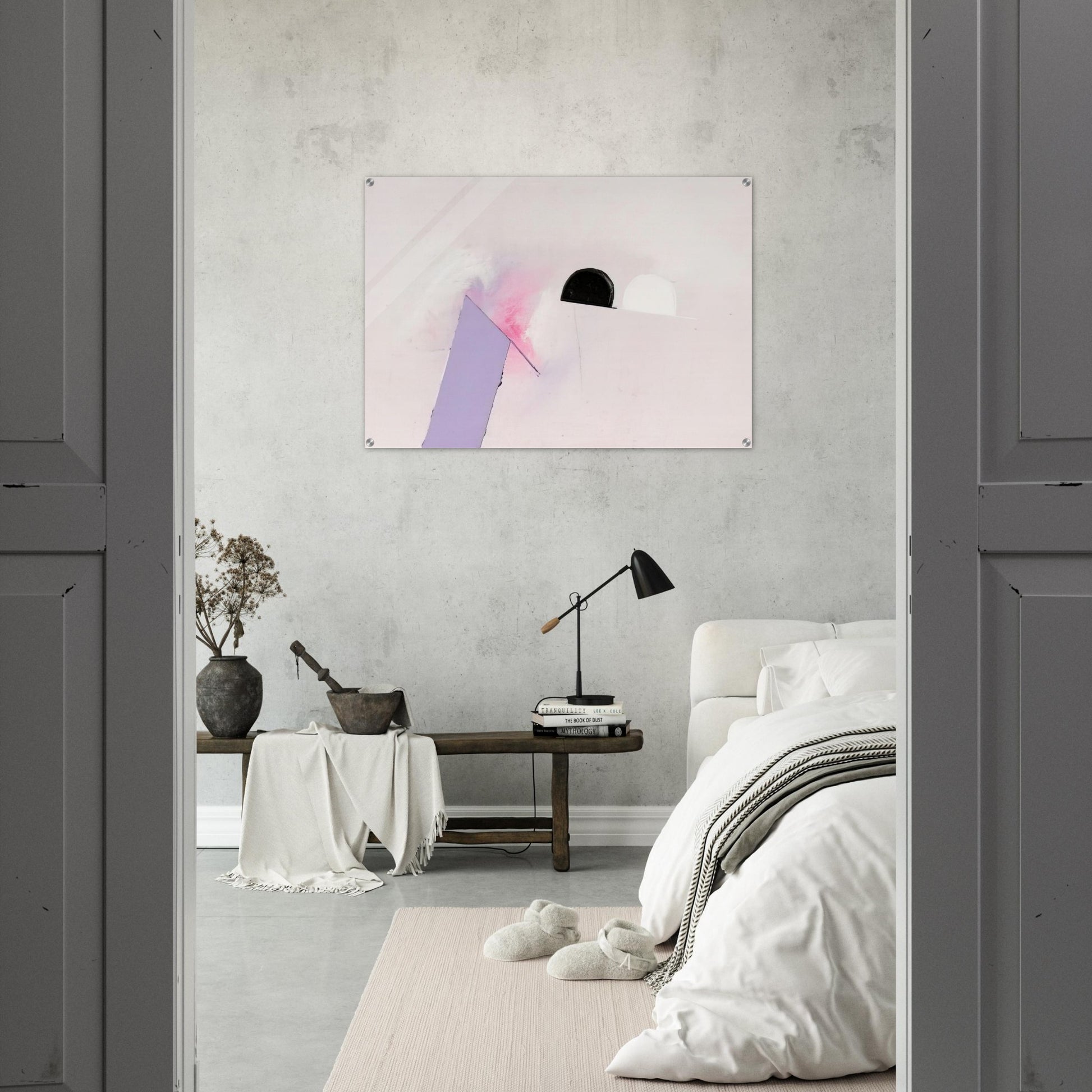 UNTITLED - Luis Feito Acrylic Print - 70x100 cm / 28x40″ inches | Luis Feito Wall Art | Luis Feito Prints