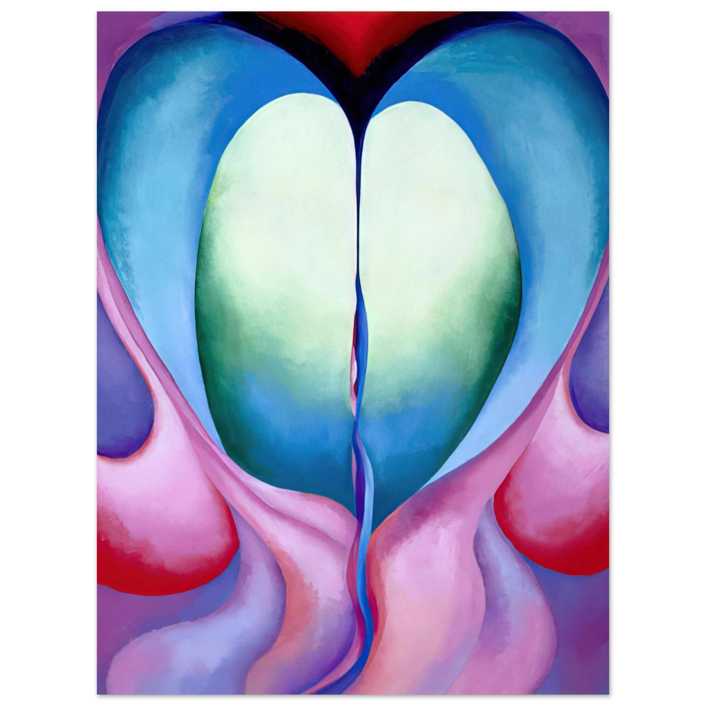 Georgia O'Keeffe - Series I, No. 8 Fine Art Poster