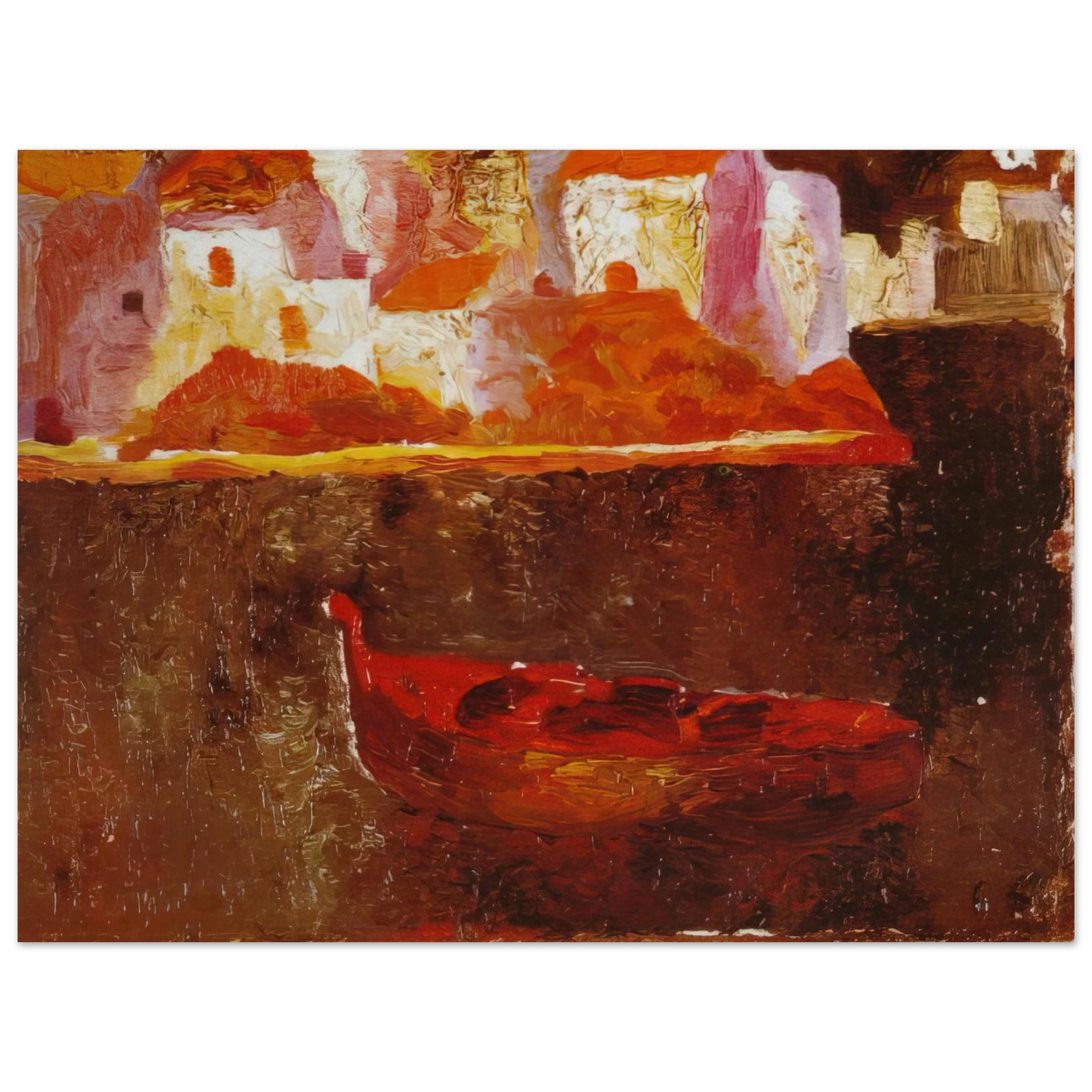 Salvador Dali - PUNTA ES BALUARD DE LA RIBA D EN PITXOT 1919  75x100 cm / 30x40inches Fine Art Poster