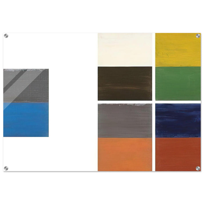 Untitled in 5 parts - 1987 - Gunther Forg Acrylic Print - 70x100 cm / 28x40″ inches