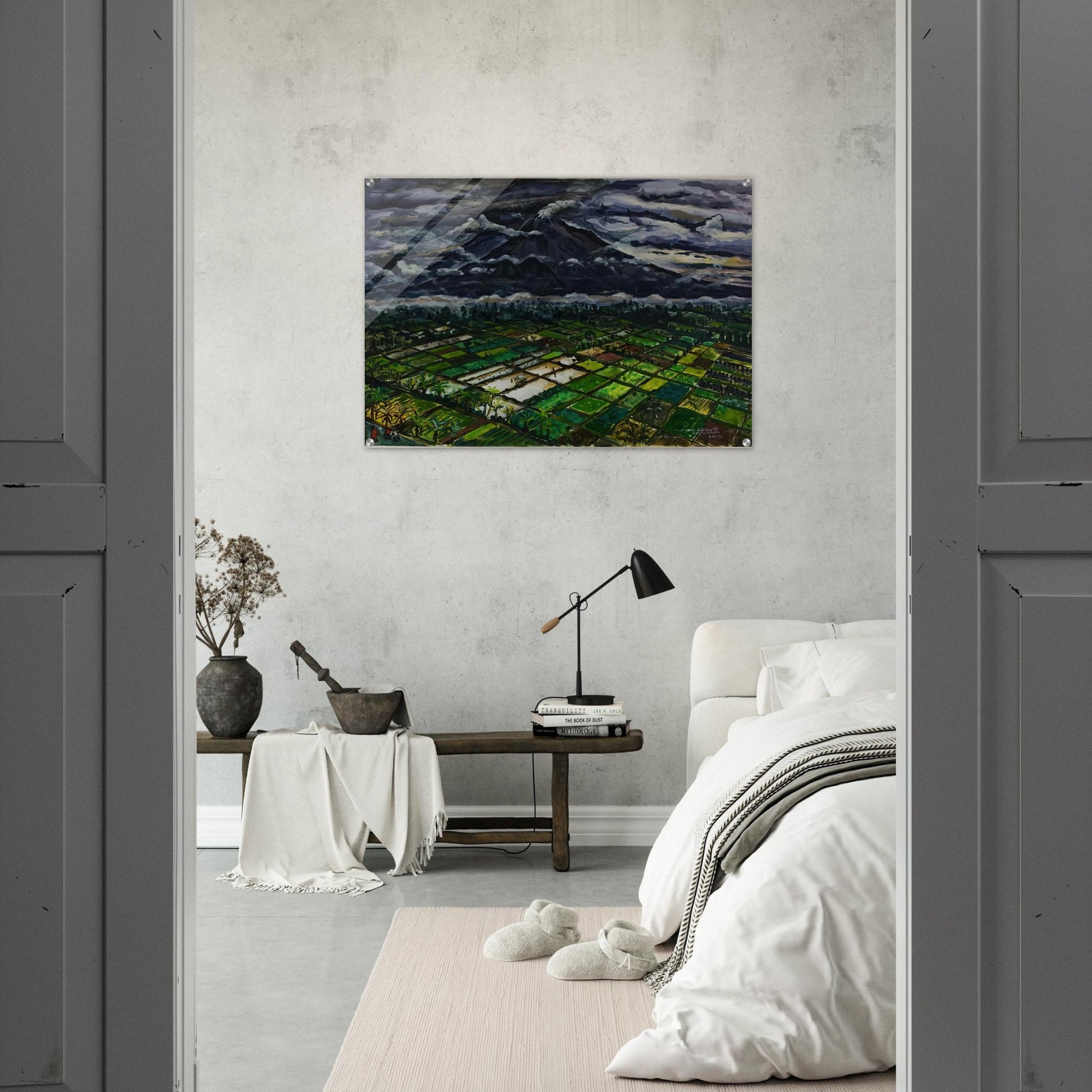 MT SEMERU JADKA KURA JAVA 1969 - Ivan Albright Acrylic Print - 70x100 cm / 28x40″ inches