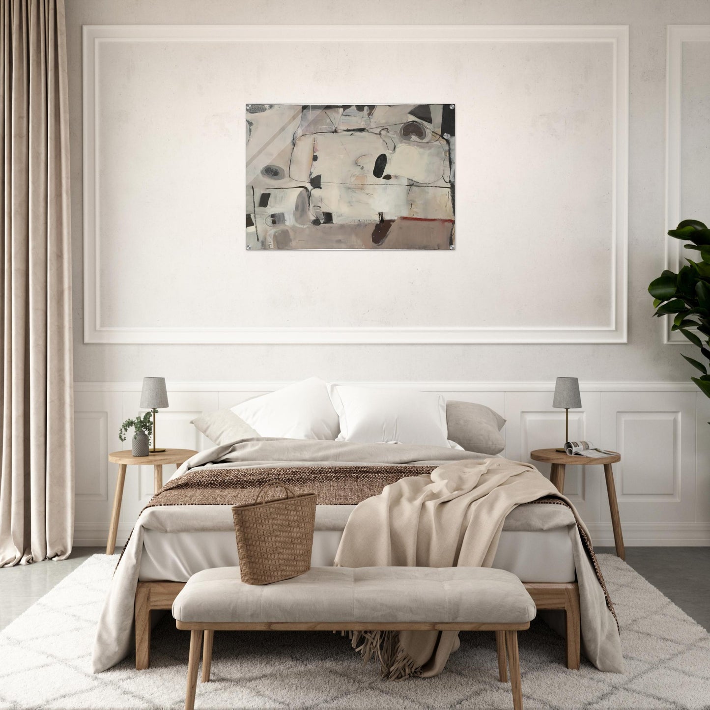 Untitled - Richard Diebenkorn Acrylic Print - 70x100 cm / 28x40″ inches