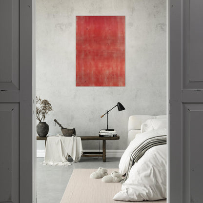 Avondrood evening Glow - 1992 - Raoul De Keyser Brushed Aluminum Print - 70x100 cm / 28x40 inches | Raoul De Keyser Aluminum Print | Raoul De Keyser Prints