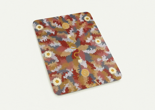 Men's Corroborie - 1990 By Clifford Possum Tjapaltjarri Pack of 10 Post Cards | Clifford Possum Tjapaltjarri Post Cards | A6 (10.5 x 14.8 cm) - 4.1 x 5.8 inches