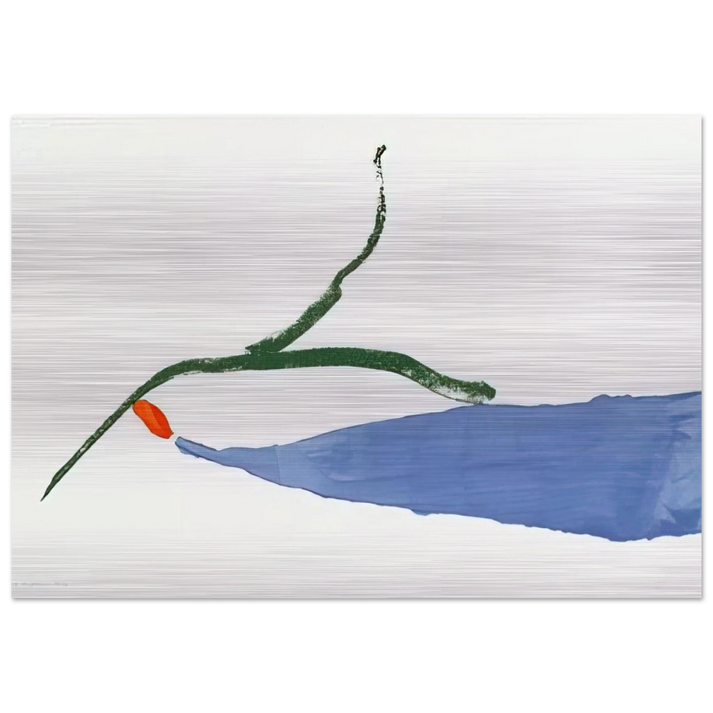A Little Zen - 1970 - Helen Frankenthaler Brushed Aluminum Print - 70x100 cm / 28x40 inches | Helen Frankenthaler Aluminum Print | Helen Frankenthaler Prints