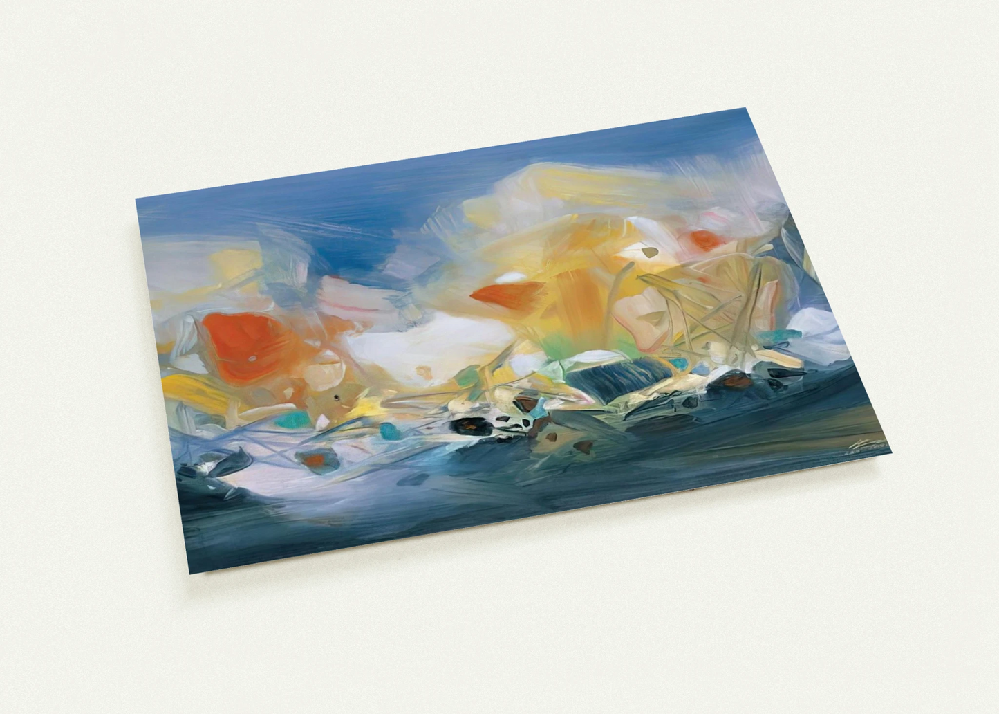 NUEE IMMAT RIELLE 2007 By Chu teh Chun Pack of 10 Post Cards | Chu teh Chun Post Cards | A6 (10.5 x 14.8 cm) - 4.1 x 5.8 inches
