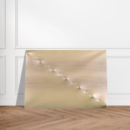 Untitled - Spatialism - Enrico Castellani Brushed Aluminum Print - 70x100 cm / 28x40 inches | Enrico Castellani Aluminum Print | Enrico Castellani Prints