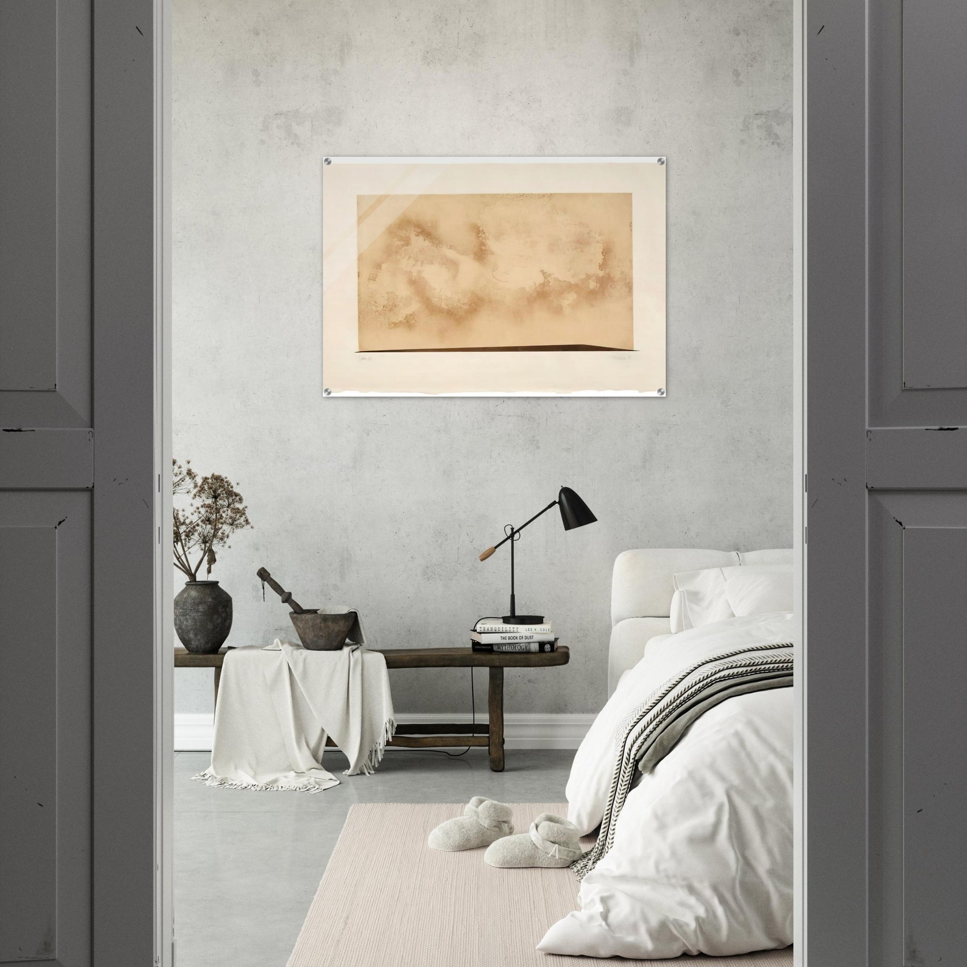 Déka 28 - 1987 - John Cage Acrylic Print - 70x100 cm / 28x40″ inches