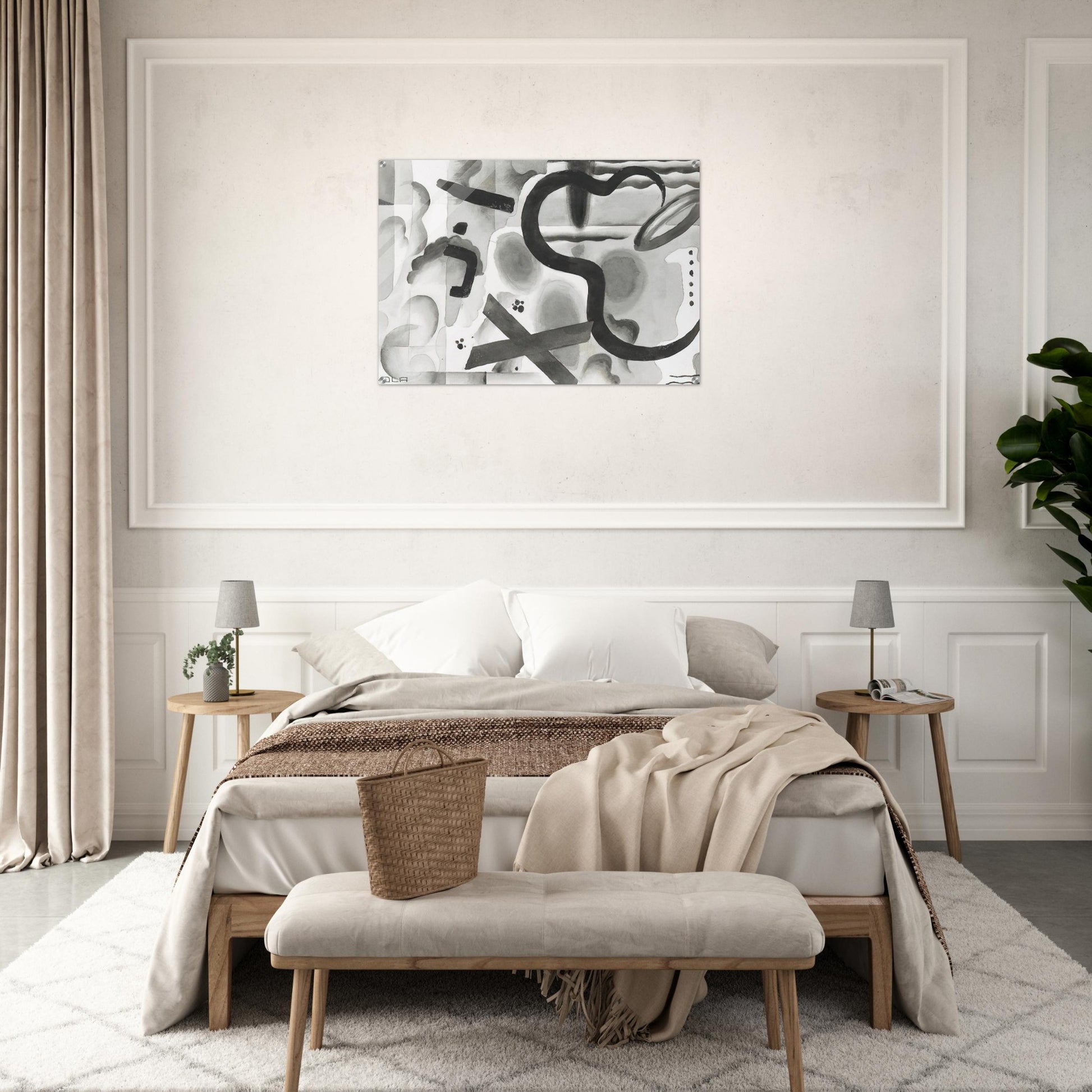 Untitled - Dada - Julius Evola Acrylic Print - 70x100 cm / 28x40″ inches