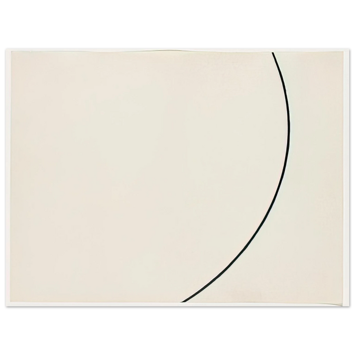 Ellsworth Kelly - Curve  75x100 cm / 30x40inches Fine Art Poster