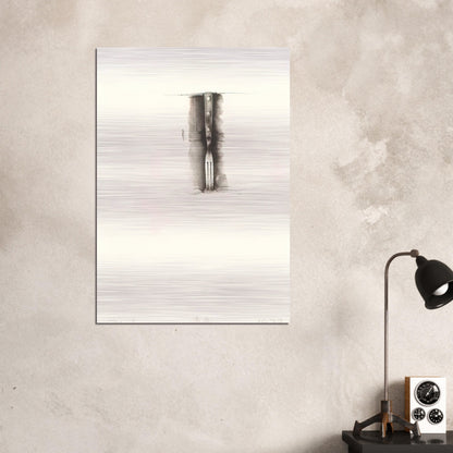 UNTITLED FROM TEN WINTER TOOLS 1973 8 - Jim Dine Brushed Aluminum Print - 70x100 cm / 28x40 inches | Jim Dine Aluminum Print | Jim Dine Prints