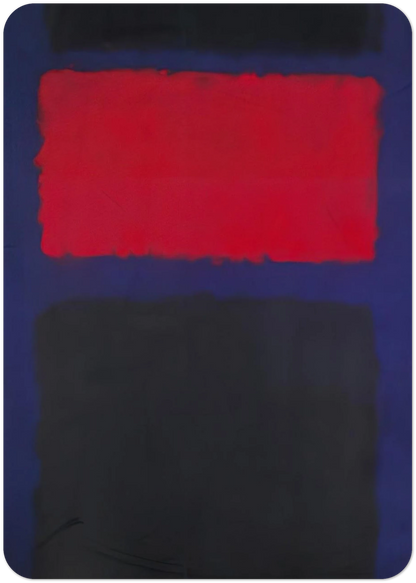Cubierta - 1960 By Mark Rothko Pack of 10 Post Cards | Mark Rothko Post Cards | A6 (10.5 x 14.8 cm) - 4.1 x 5.8 inches