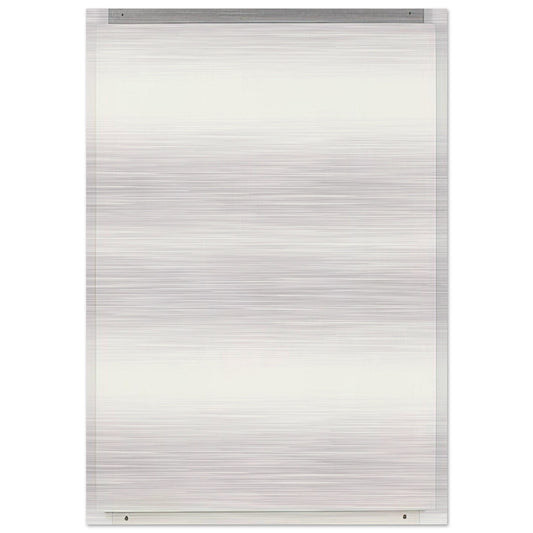 Attendant - Robert Ryman Brushed Aluminum Print - 70x100 cm / 28x40 inches | Robert Ryman Aluminum Print | Robert Ryman Prints