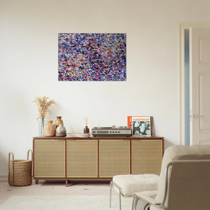 Shellflower - Lee Krasner Brushed Aluminum Print - 70x100 cm / 28x40 inches | Lee Krasner Aluminum Print | Lee Krasner Prints