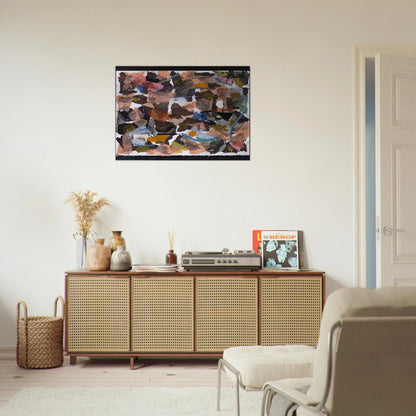 Number 319 - 1949 - Anne Ryan Brushed Aluminum Print - 70x100 cm / 28x40 inches | Anne Ryan Aluminum Print | Anne Ryan Prints