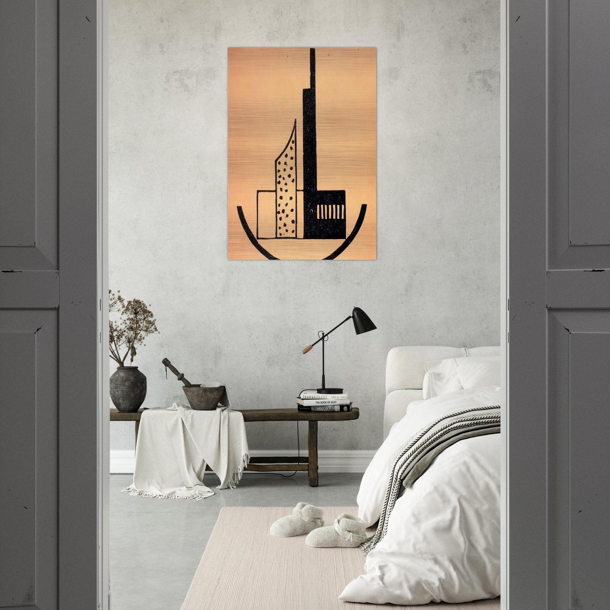 The storm - Laszlo Moholy-Nagy Brushed Aluminum Print - 70x100 cm / 28x40 inches | Laszlo Moholy-Nagy Aluminum Print | Laszlo Moholy-Nagy Prints