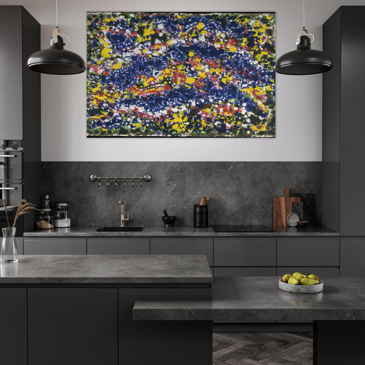 Bird in the Spring - 1992 - Richard Pousette-Dart Art Prints - 100x150 cm / 40x60″ inches | Richard Pousette-Dart Poster | Richard Pousette-Dart Prints
