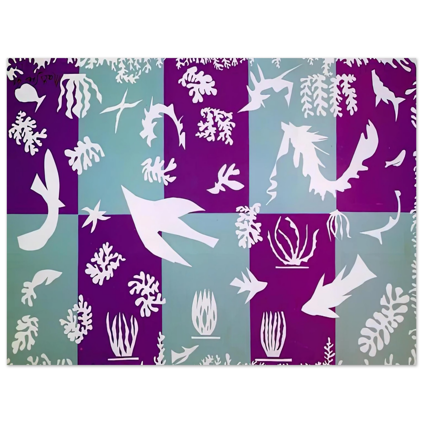 Henri Matisse - POLYNESIA LA MER 1946  75x100 cm / 30x40inches Fine Art Poster